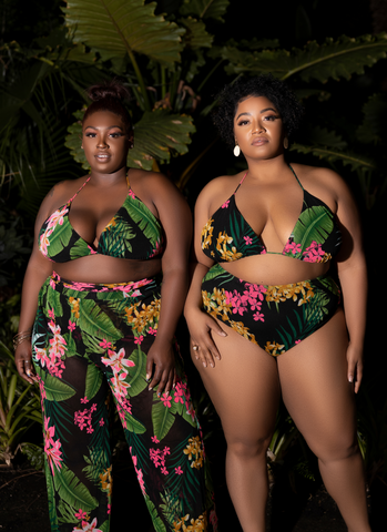 Garden Goddess Swim Set