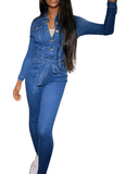Giving The Blues Jumpsuit