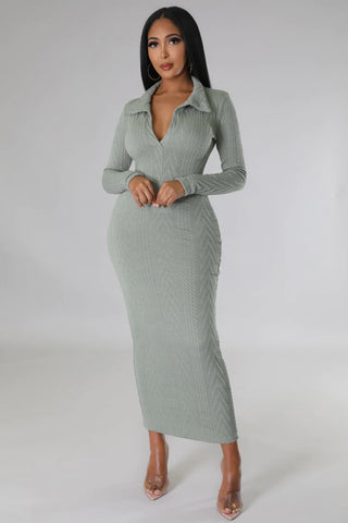 Mint to Be Sweater Dress